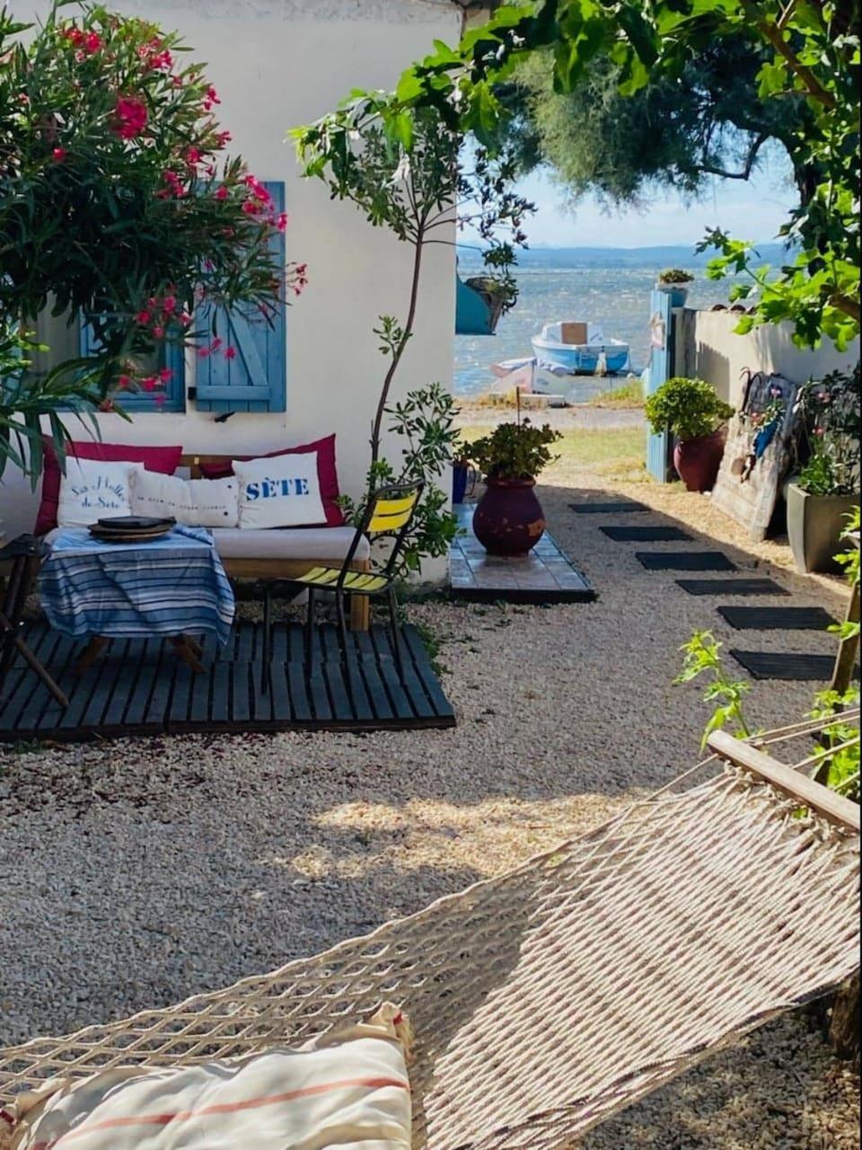 Hotel Cabanon De Pecheur En Bord De Lagune Sète Exterior foto